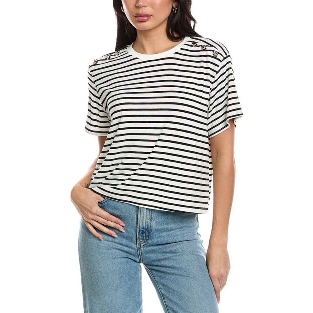Allison Womens  Brooklyn T-Shirt, Black